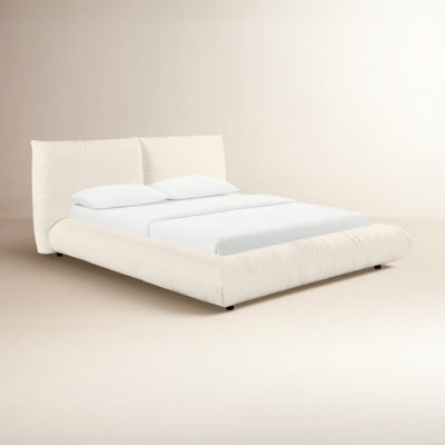 Riata Linen Upholstered Bed
