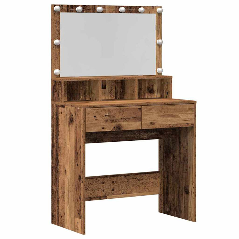 Dressing Table 80 X 41 X 134.5 Cm Engineered Wood, Wood