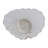 Hand-Blown Glass Pleated Organic Shaped Bowl