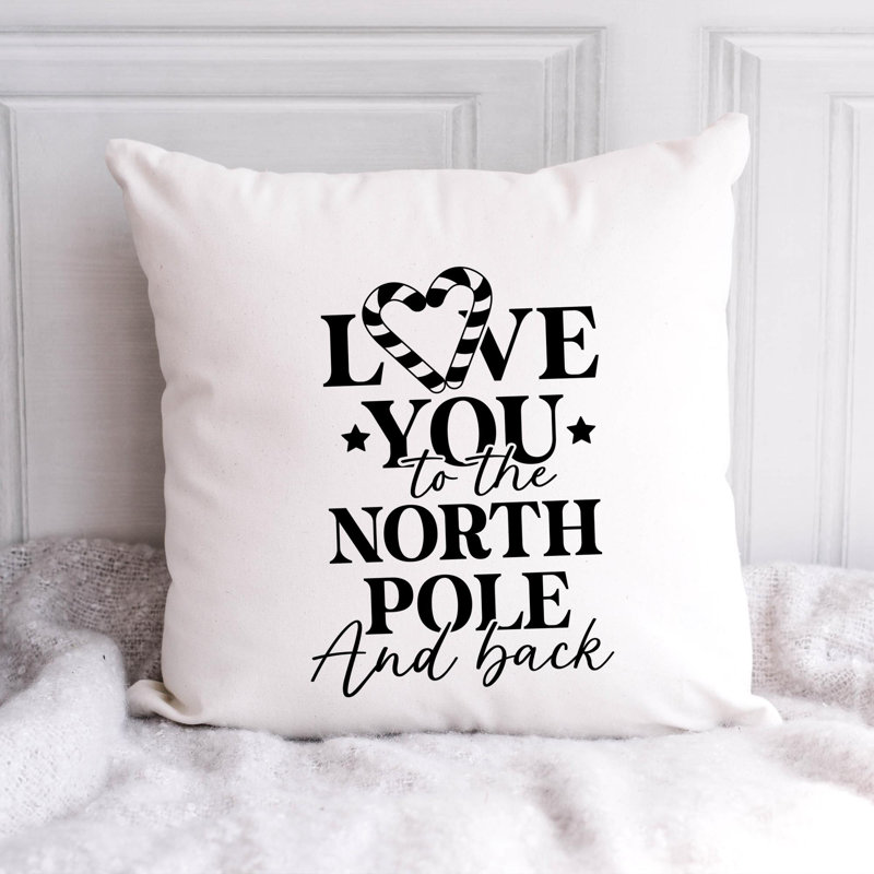 Coussin en polyester Christmas_Noir-14, 20 po x 20 po