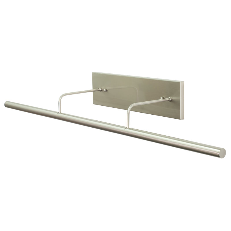 Applique murale à 1 lumière Barto, Nickel satiné