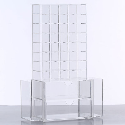 Acrylic 40 Compartment Makeup Organizer