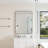 Wall Mirror 30X40 Inch Black Rectangular Mirror Metal Framed Mirror Vanity Mirror Dressing Mirror-242081256-242081260