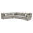 Bernhardt Keirnan Fabric Sectional