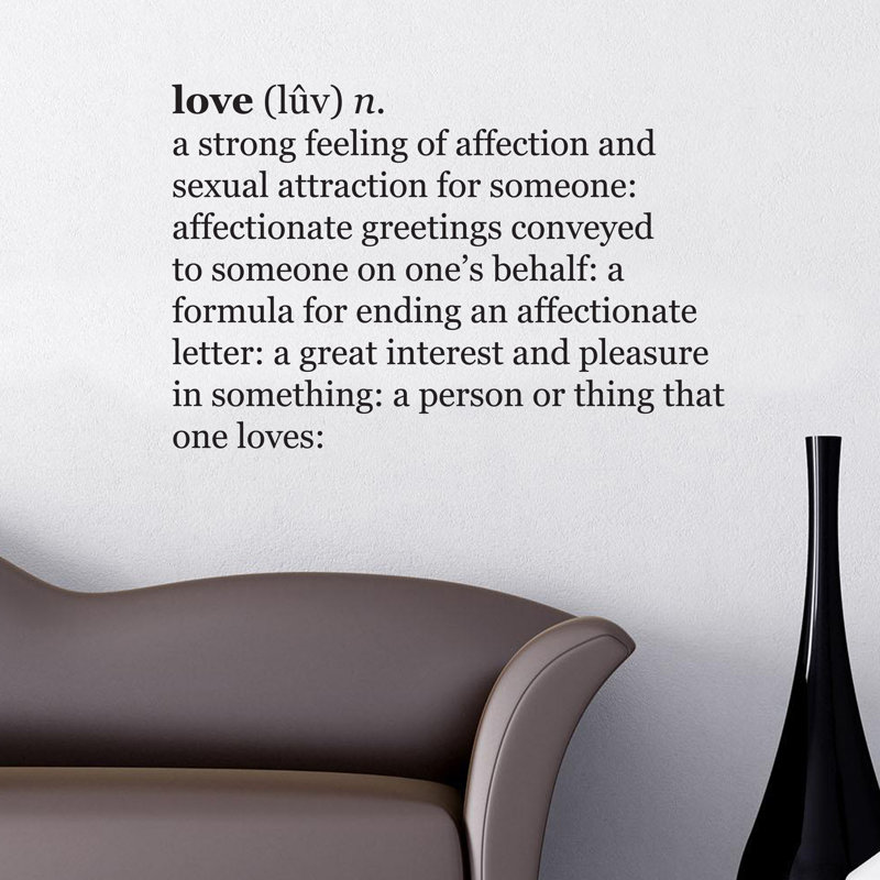 Wall Decal, Black