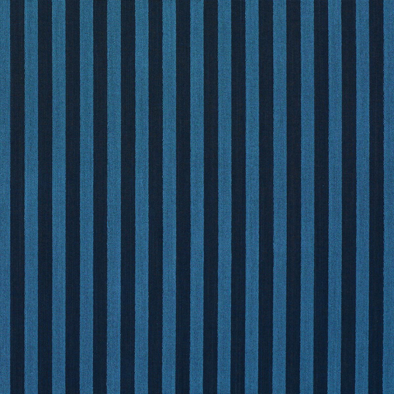 Schumacher X Laura Gonzalez Pipe Illusion Fabric, Blue