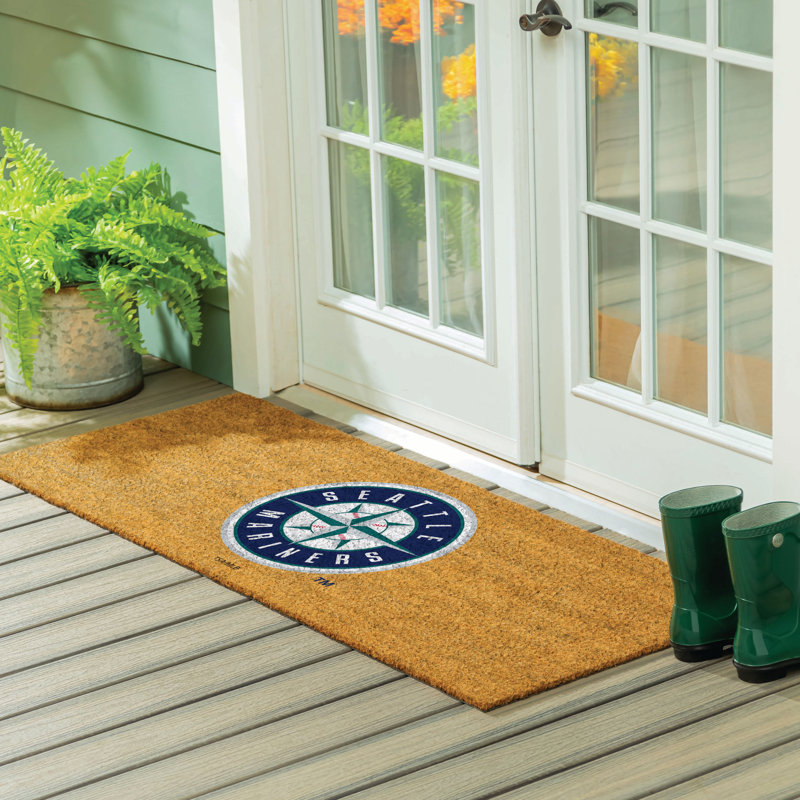 Très grand tapis couleur coco 60 po x 24 po Seattle Mariners