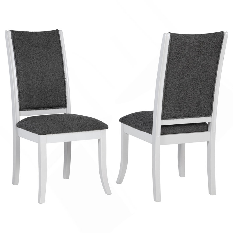 Ensemble de 2 chaises d'appoint rembourrées Tyler