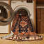 Tapis brun turc lavable à la machine-1555822514