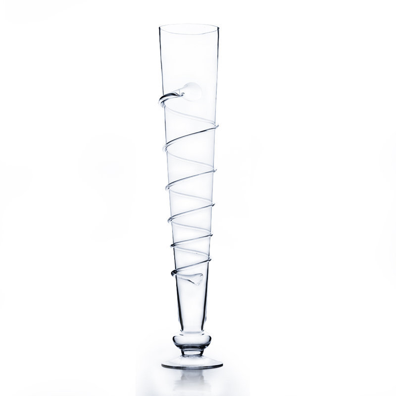 Vase de table pilsner très grande trompette