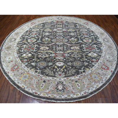 Maturo One-of-a-Kind 9'9" X 9'10" Oval Wool Area Rug in