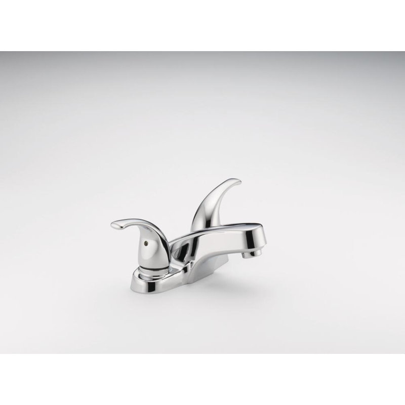 Robinet de salle de bain avec drain central Choice, Chrome, Plastique