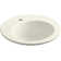 Brookline Circular Drop-In Bathroom Sink with Overflow