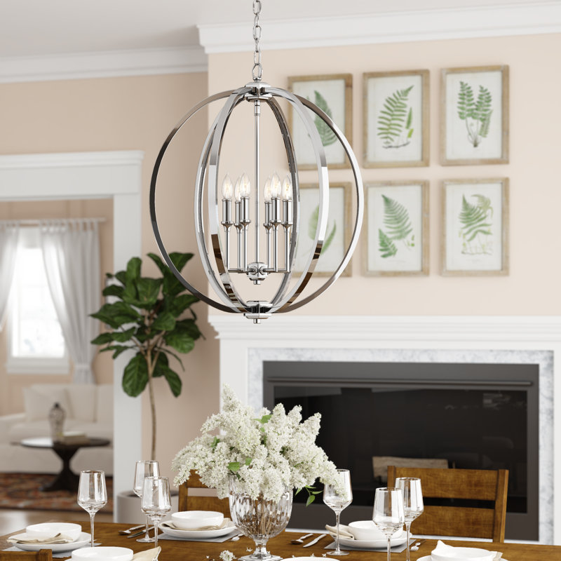 Mcgrath Large Pendant from, Polished Nickel