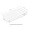 Banc de rangement rembourré en velours Margarete-1758722502