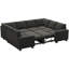 Canapé-lit convertible surdimensionné en U Shavera-801571665