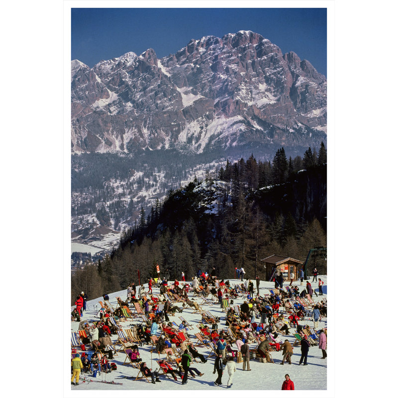 Getty Images, "Cortina D'Ampezzo I," Slim Aarons, January 1, 1982 (Print Only) Print by Slim Aarons