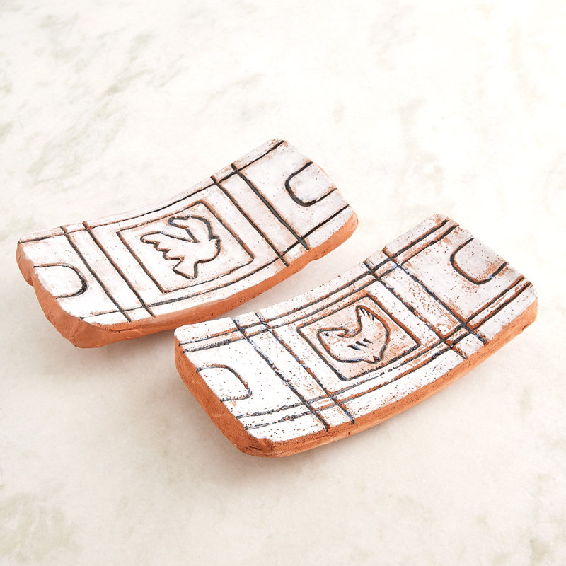 Handmade Stoneware Decorative Plate
