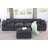 Amiyiah Upholstered L-shaped Couch With Ottoman Sectional-207874776