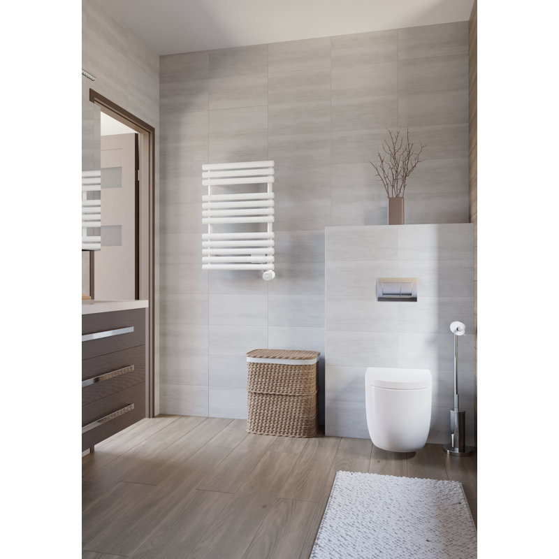 Electric Towel Rail, ROLO-TOWEL 755/520, White