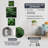 Maeoma Metal Wall Clock