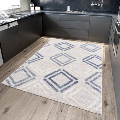 Ayreana Geometric Hand Woven Area Rug