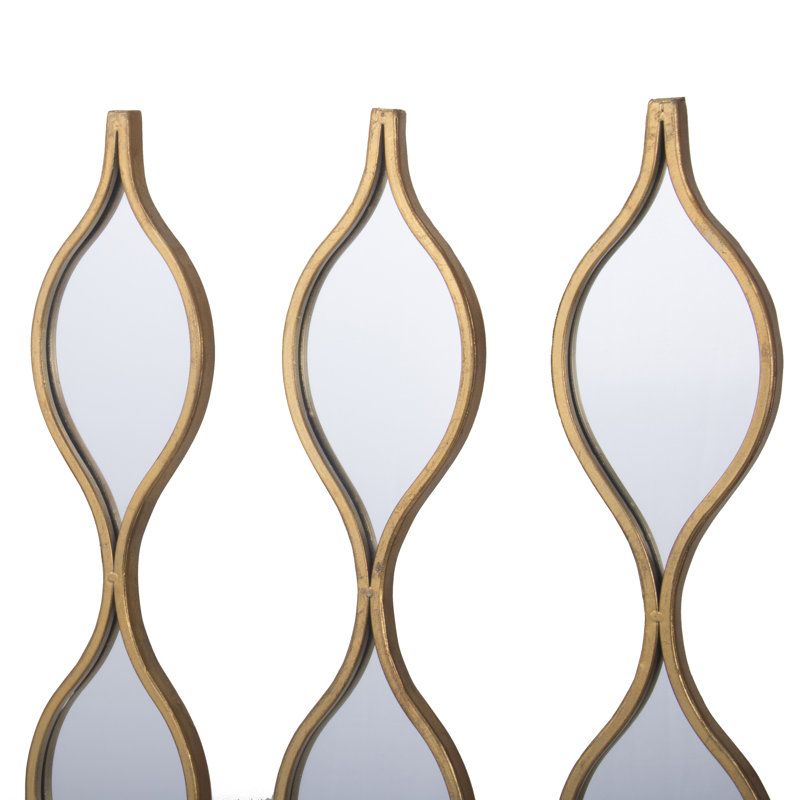 Tear Drop Mirrors Wall Decor