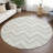 Machine Washable Indoor/Outdoor Jozwiak ACN2391 Geometric Rug-1788972883
