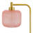 Jacobson Arched Ribbed Glass Floor Lamp-1119333172