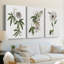 Tropical Botanical I - Toile tendue avec châssis sur mesure - 3 pièces-425419132