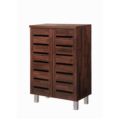 Osvaldo 8 Pair Shoe Storage Cabinet
