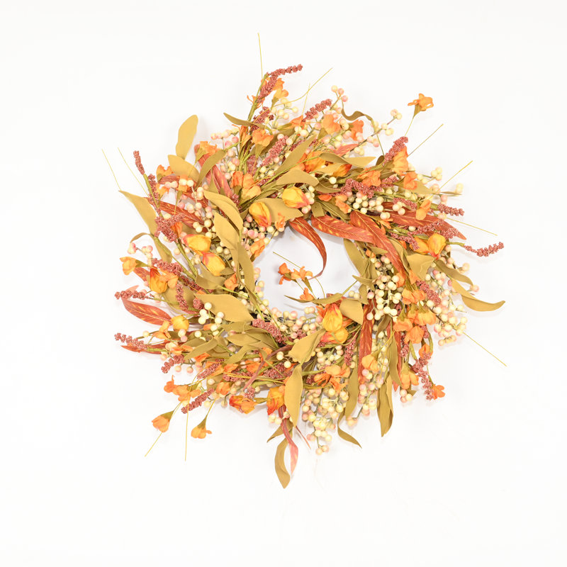 Couronne de porte artificielle 20 po