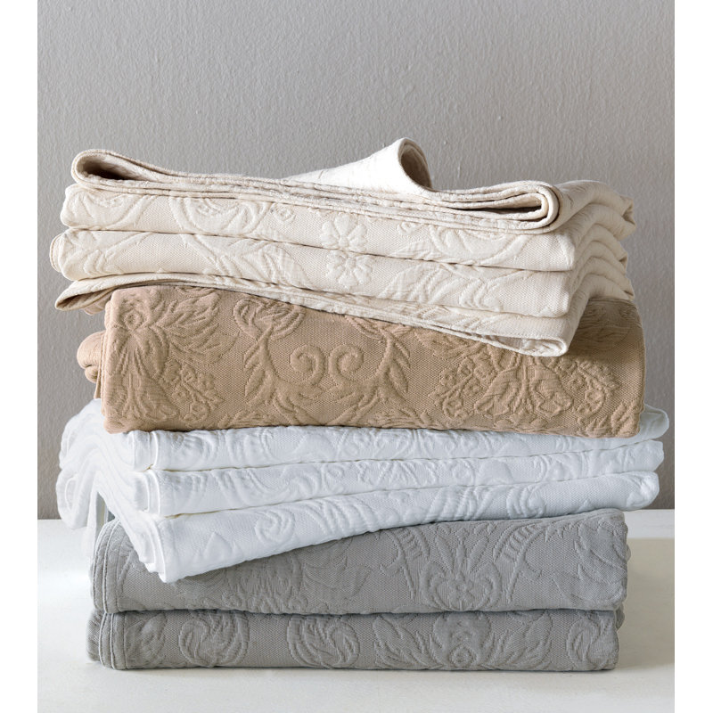 Sandrine Coverlet, Daybed Coverlet, Dove