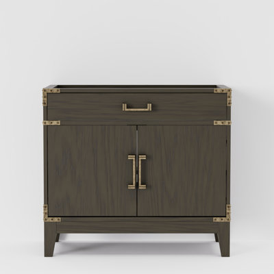 Laurel 36 in W x 22 in D Oak Single Bath Vanity