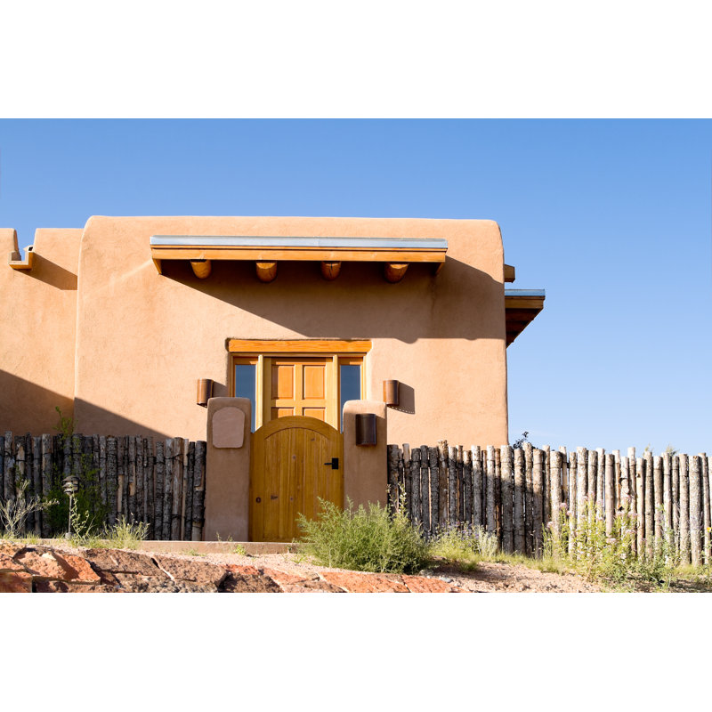 Adobe Single Family Home by Qingwa - Wrapped Canvas Print, 20cm H x 30cm W