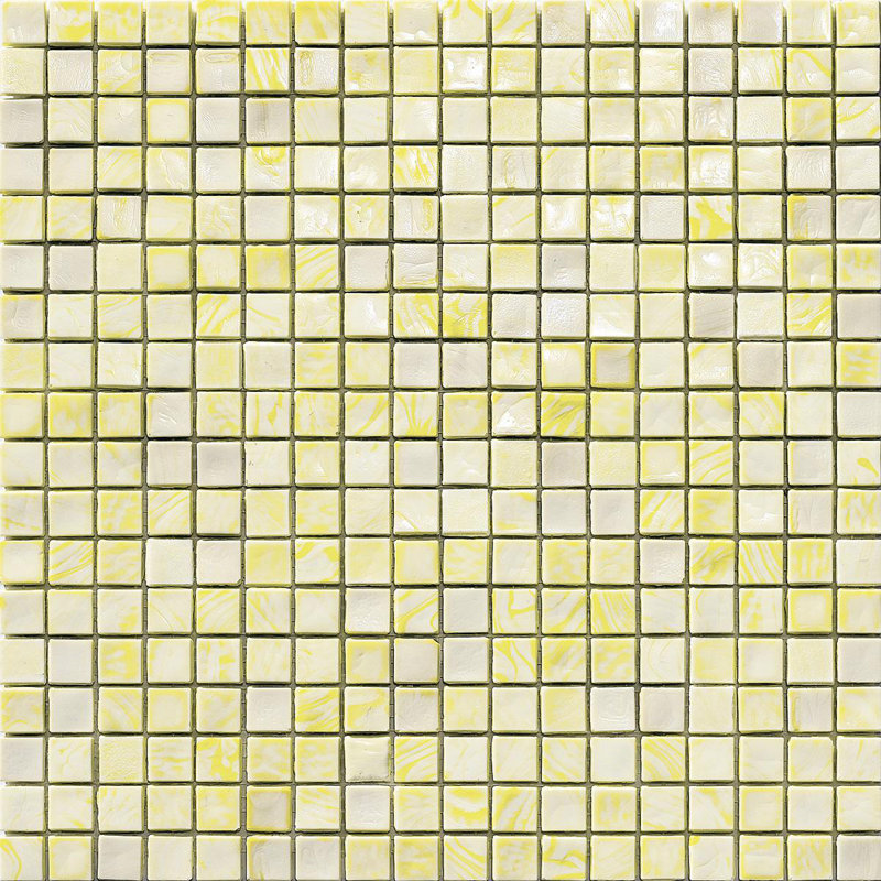 Cadmium 3 5/8" x 5/8" Glass Mosaic