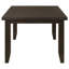 Table de salle à manger rectangulaire
