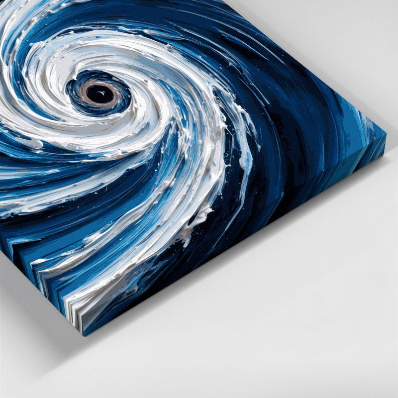 Art mural sur toile Sci Fi Pulsar, H 16 po x l 20 po