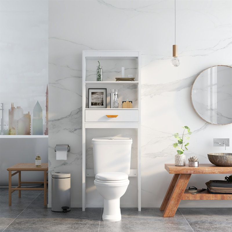 Armoire de salle de bain autoportante Delesia