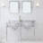 Copeland Stone Oval Console Bathroom Vanity with Faucet and Overflow-1588304361