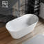Baignoire de trempage autoportante en acrylique 60 po. X 29 po.