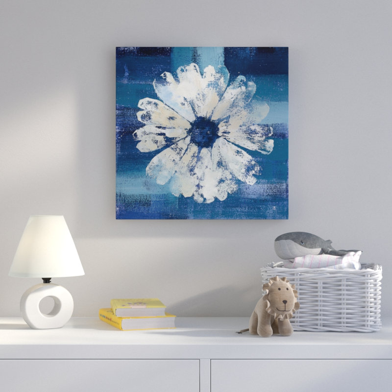 «Ocean Bloom II», reproduction sur toile, H 18" x l 18" x P 1", Toile tendue