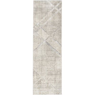 Dore Abstract Grey Area Rug