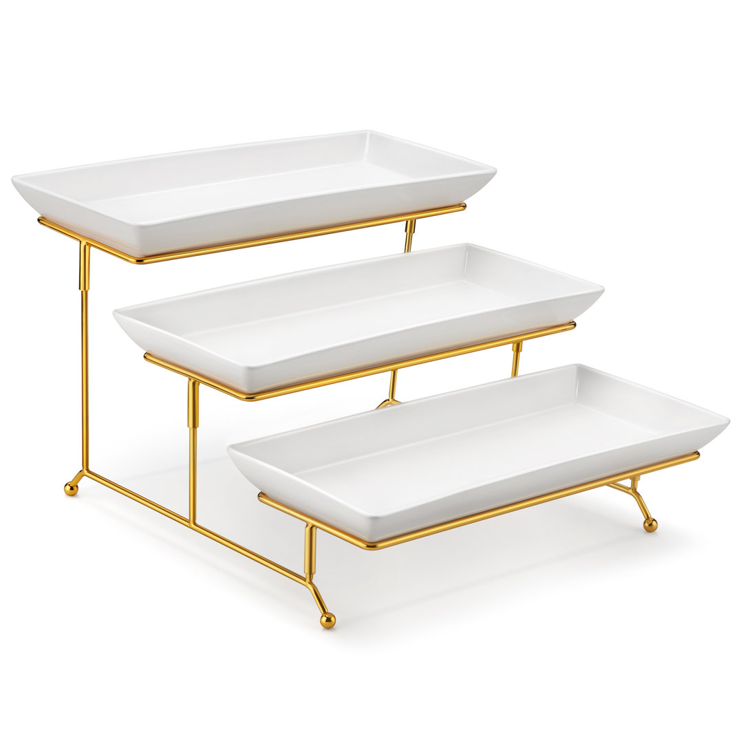36cm 3 Tier Afternoon Tea Cake Stand