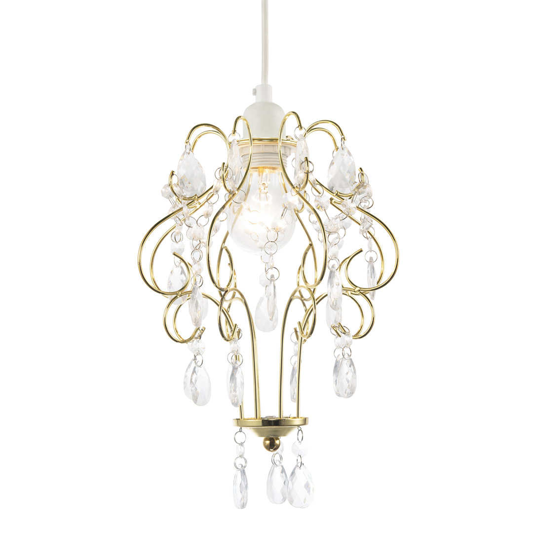 31cm H Metal Novelty Pendant Shade ( No Direct Attachment Method )