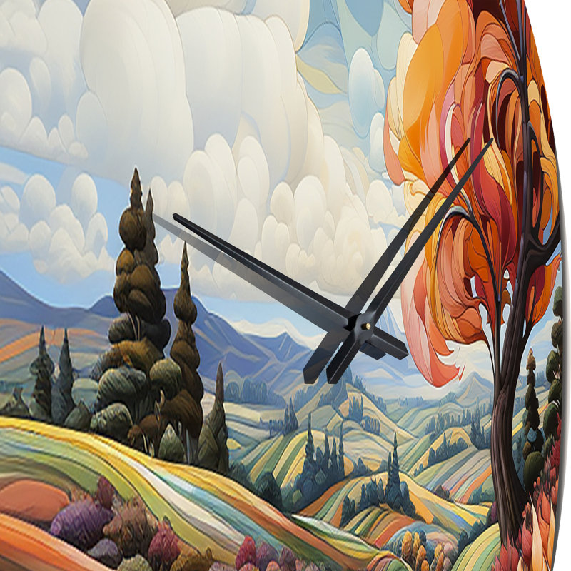 Cyrelle - Horloge murale Paysages, Grand