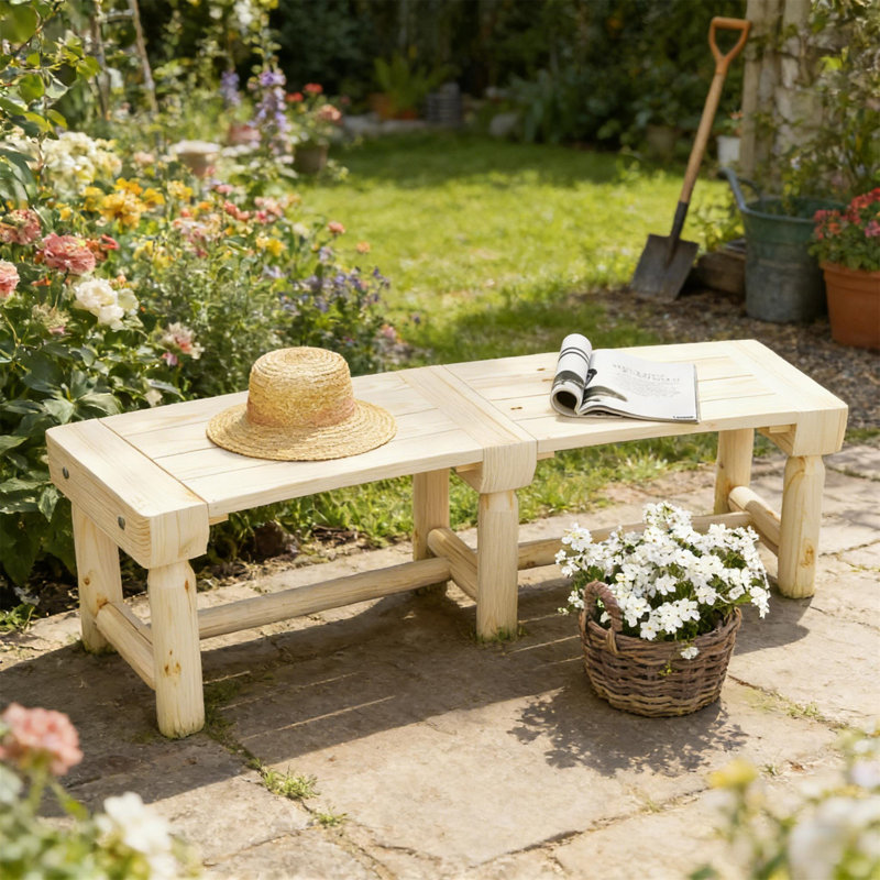 Semicircular Round Outdoor Bench