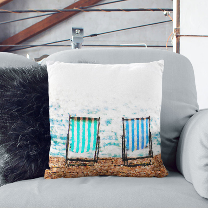 Square Throw Cushion, 55cm H x 55cm W x 20cm D