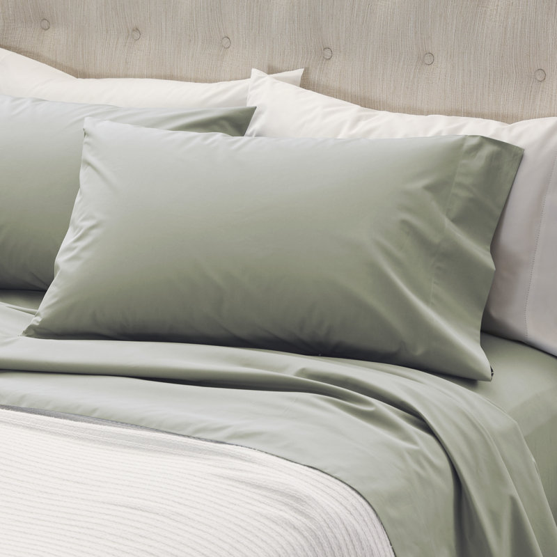 Sheet Set, Moss, Full Sheet Set with 2 Pillowcases