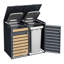 Brazel Metal Double Bin Store